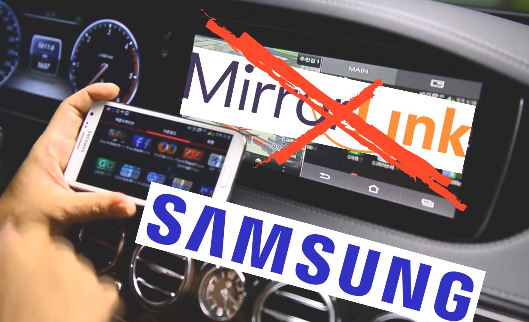 MirrorLink: Konec aplikace – na telefonech Samsung