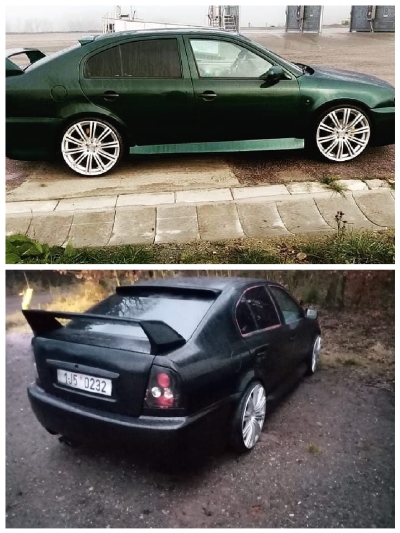 Škoda Octavia 1 8 T tmavě zelená