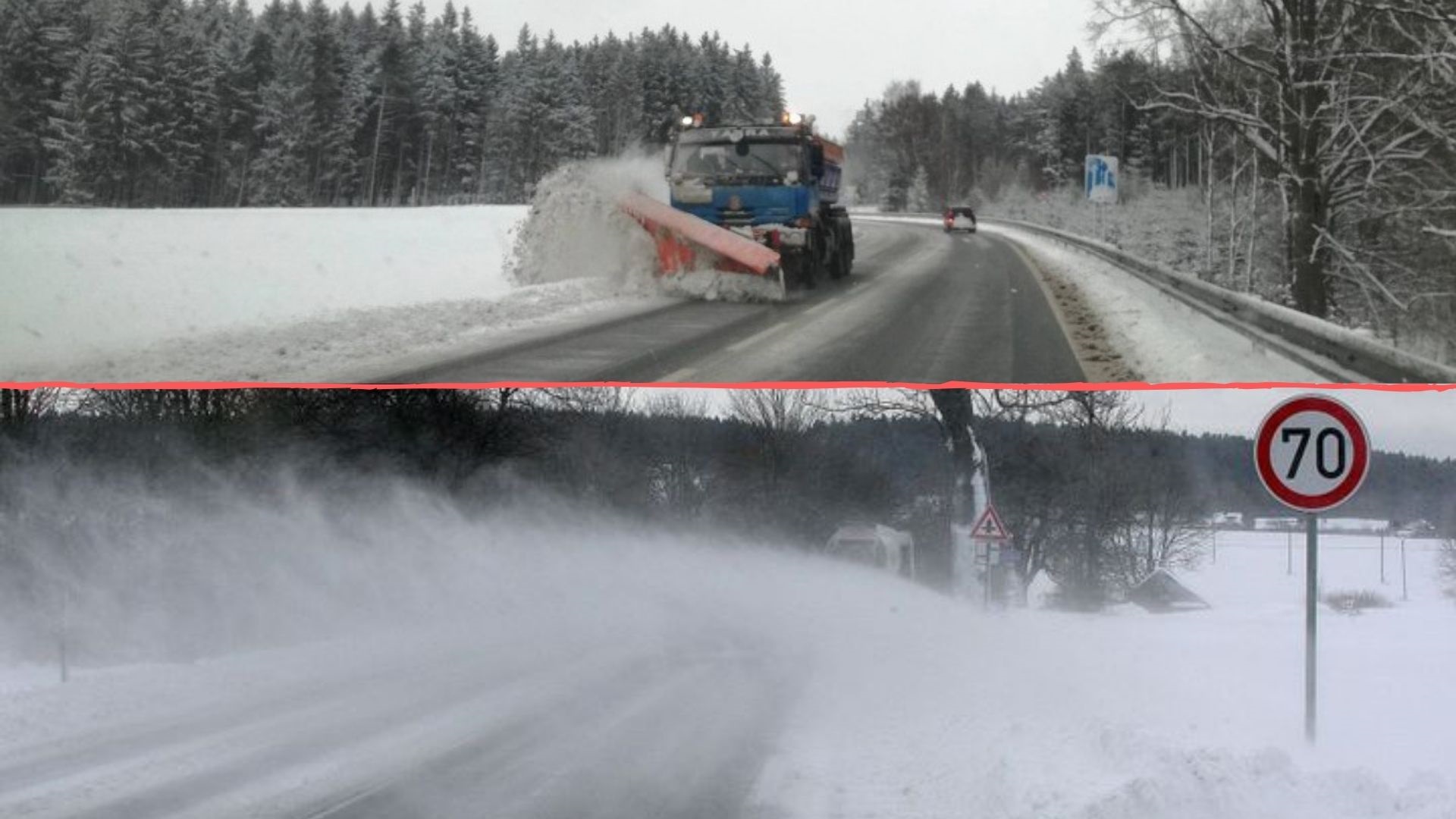 Aktuální sjízdnost silnic a dálnic v České republice