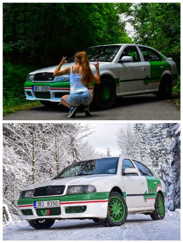 Škoda Octavia I vzhled WRC