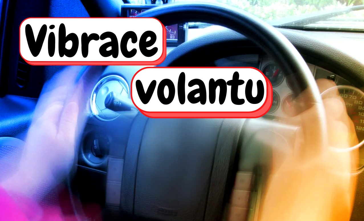 Vibrace volantu při jízdě v autě